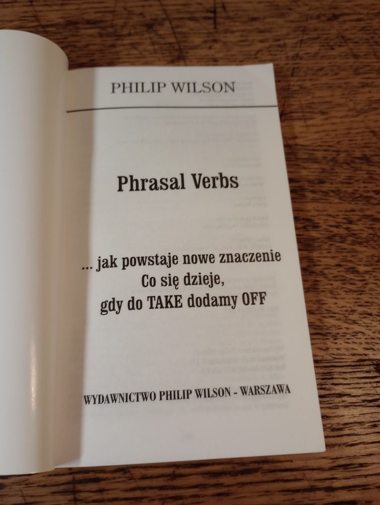 Phrasal Verbs. Philip Wilson