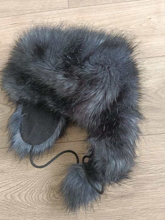 Czapka damska futrzana zimowa bardzo ciepła