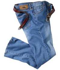 Spodnie męskie jeans dżinsowe casual 44 XS R6018 ATLAS FOR MEN