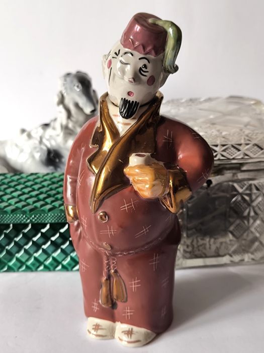 Piękna stara ceramika Zagórski i syn karafka