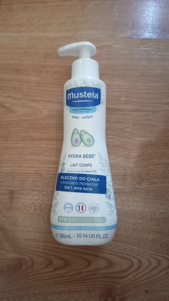 Nowe mleczko do ciała Mustela, 300 ml