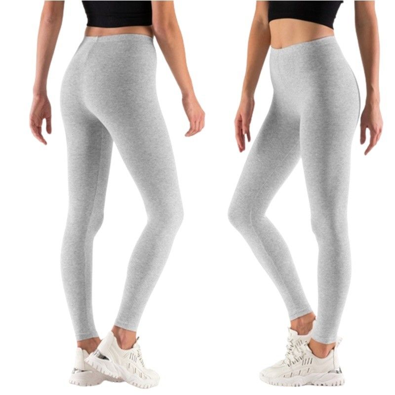 Legginsy damskie bawełniane szare 2XL/3XL