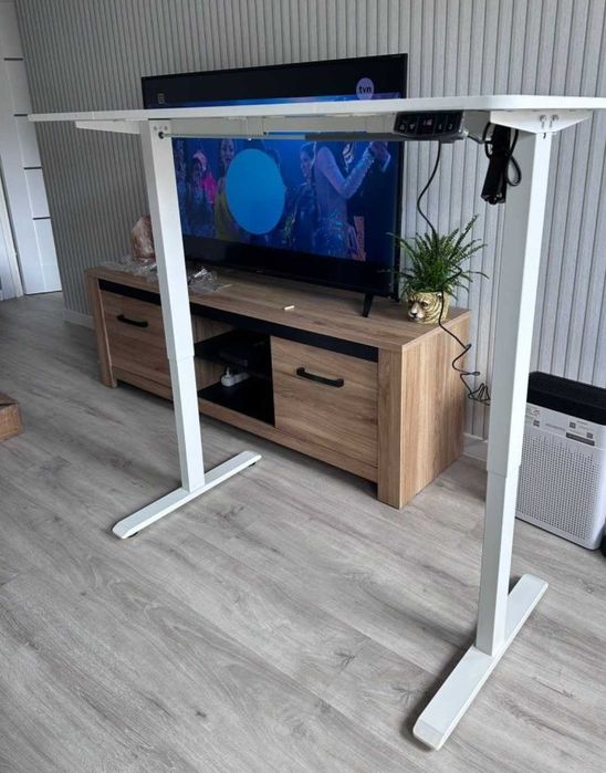 Nowe Biurko Elektryczne Regulowane 120x60cm do Biura KOLORY Gwarancja