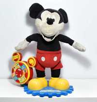 Mickey Mouse Maskotka + Zegar Zabawka 40cm