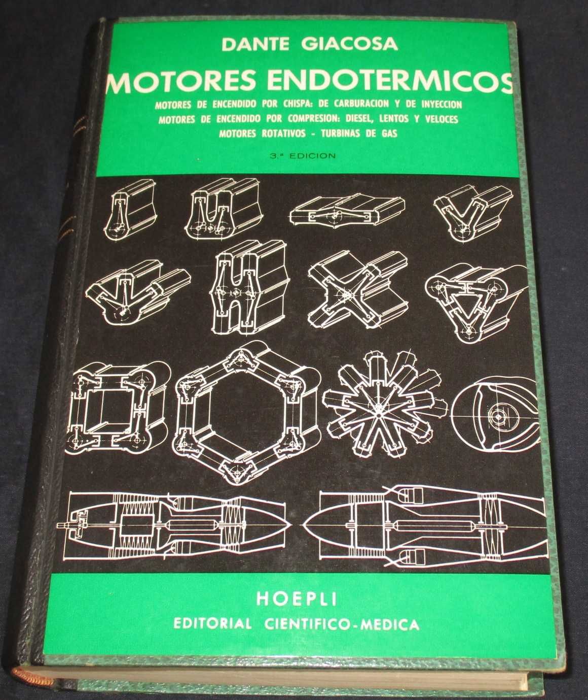 Livro Motores Endotermicos Dante Giacosa 1970