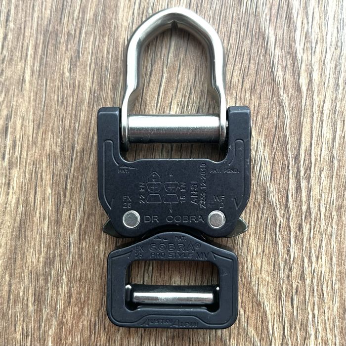 Пряжка AustriAlpin ANSI D-RING COBRA® PRO STYLE 25 mm (Пряжка КОБРА)