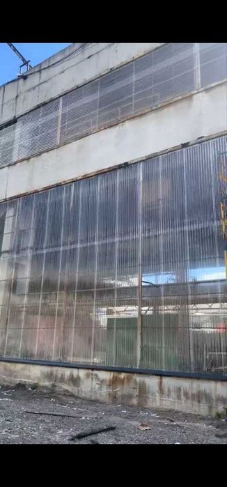 Зашивка поликарбонатом навесов, беседок, террас, предприятий !