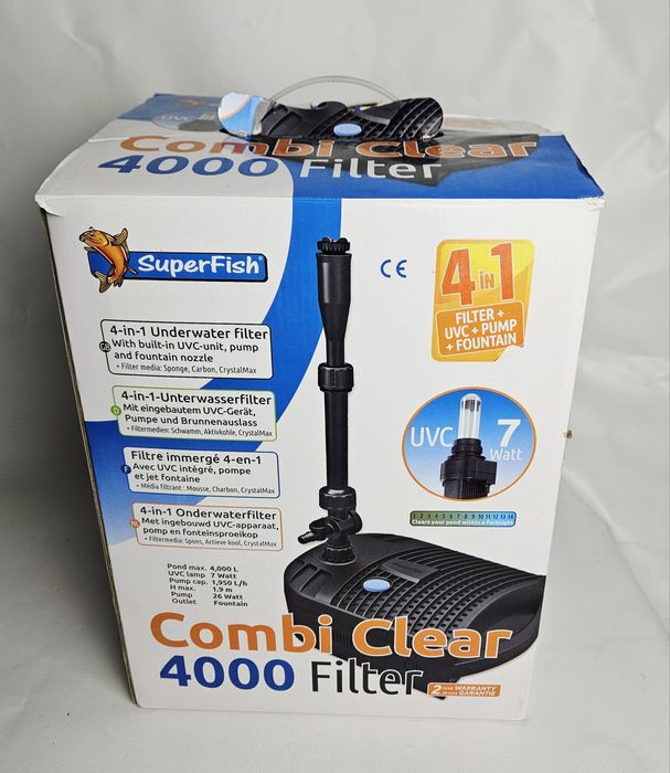 Фильтр для пруда Combi Clear 4000, б/у.