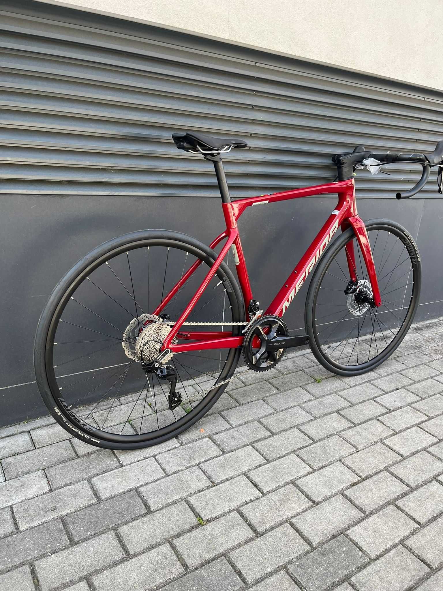 BICICLETA ESTRADA MERIDA SCULTURA 4000 V3 RED