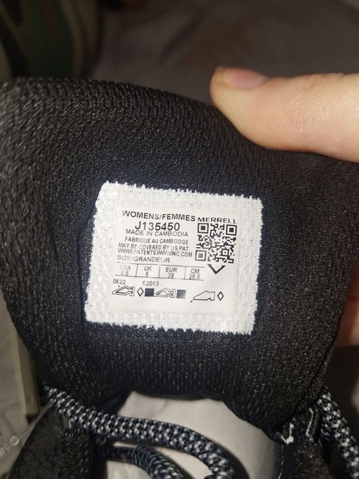 Ботинки новые треккинговые женские, осенние Merrrell gore-tex, 25см