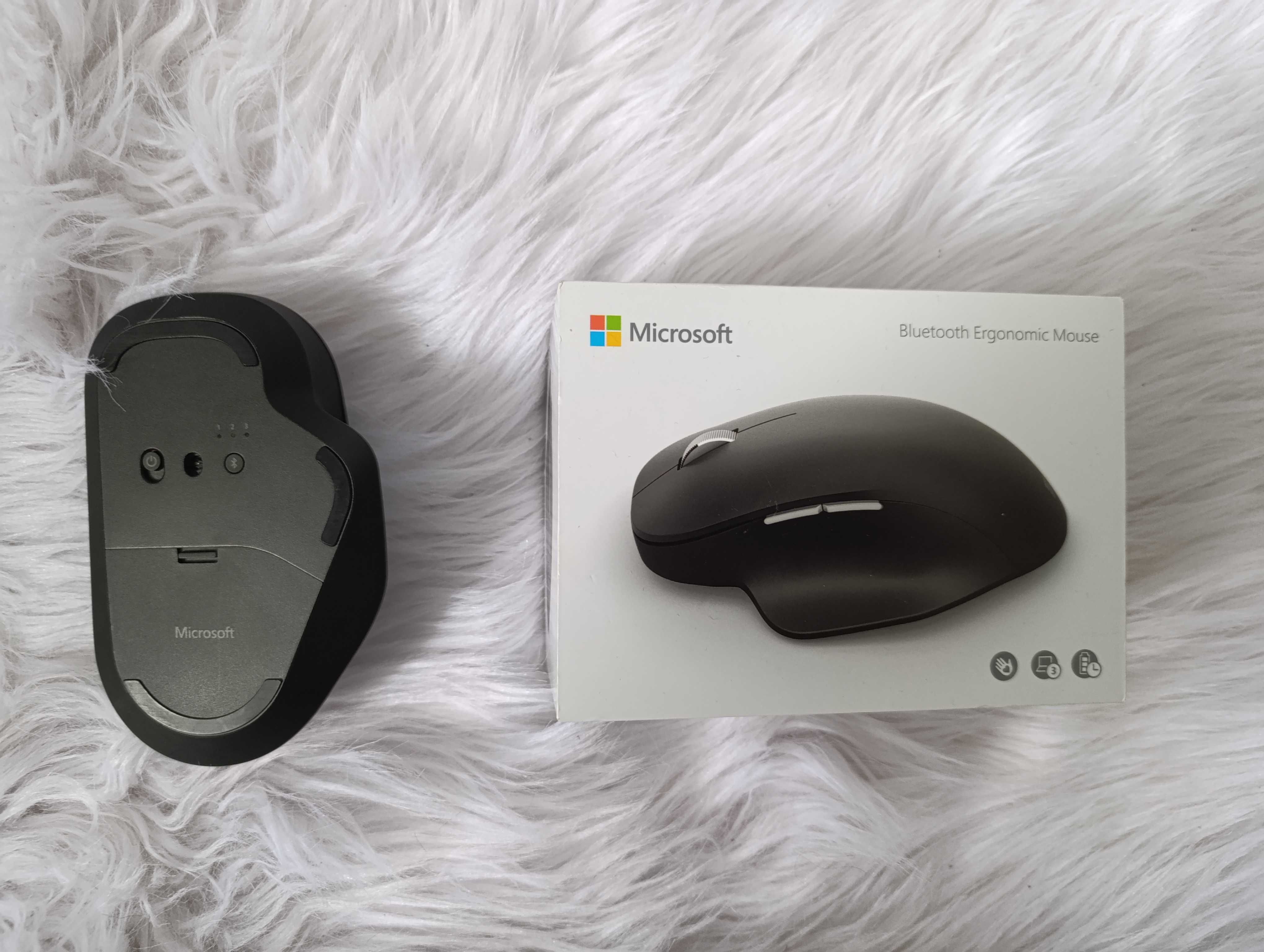 Microsoft Mysz Bluetooth Ergonomic Czarna