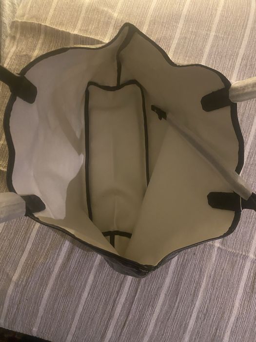 Mala goyard preta e cinzenta