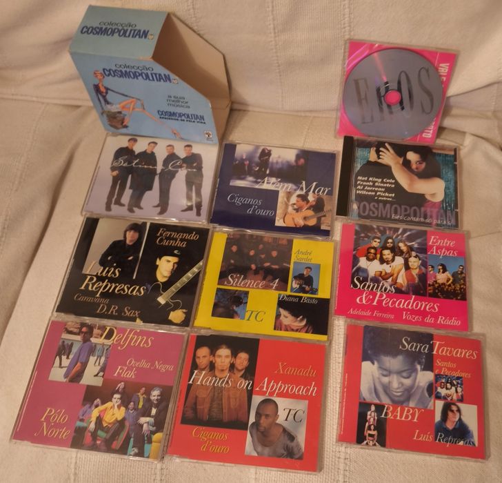 CD (9) musica Top Portugal/  Cosmopolitan(9)