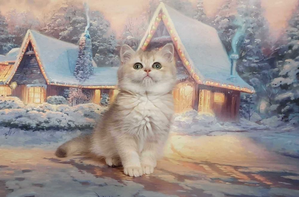 Очаровательная малышка Шанель. Шотландочка!