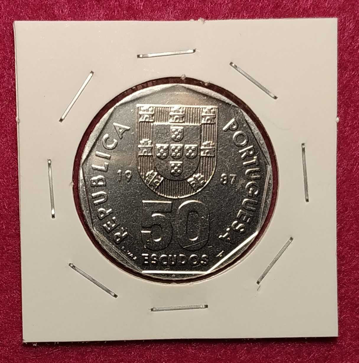 Portugal - moeda de 50 escudos de 1987
