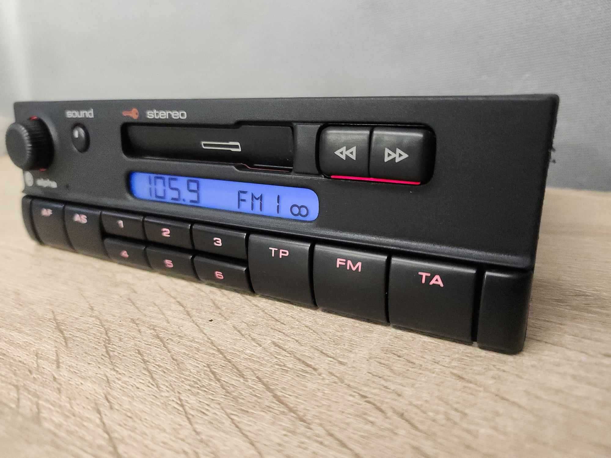 Radio samochodowe Alpha CC VW Volkswagen Golf transporter Passat + kod