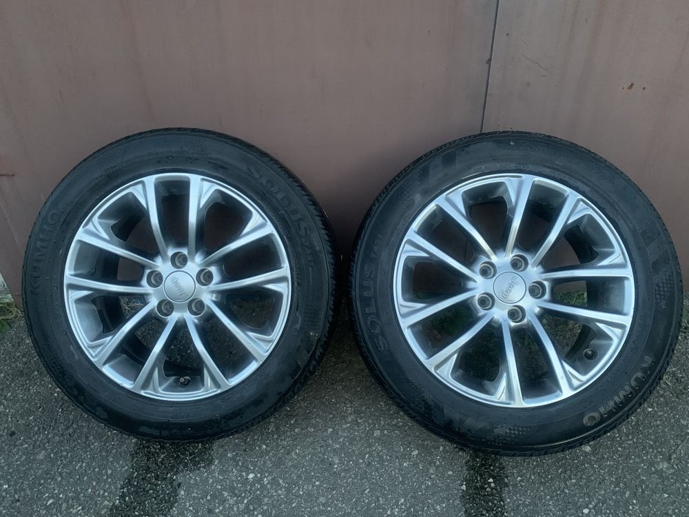 Диски докатка колесо резина гума R17 Jeep Cherokee KL рест 2019 2020+