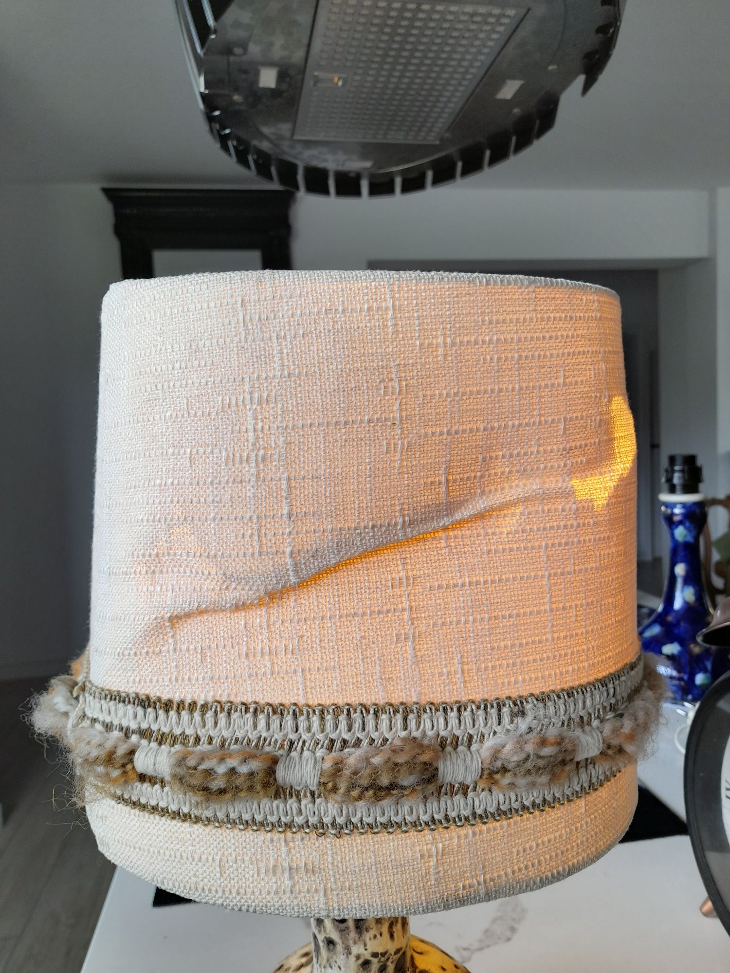 Lampa fat lava ceramiczna