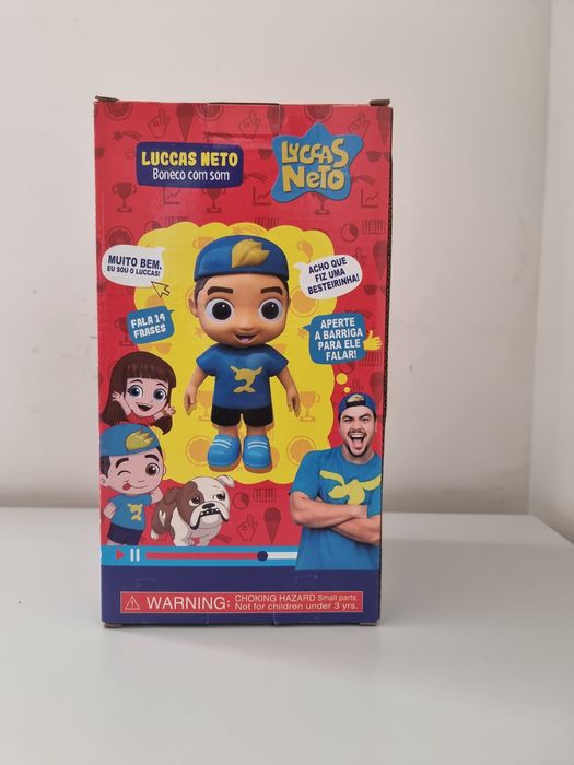 Boneco Lucas Neto com Som