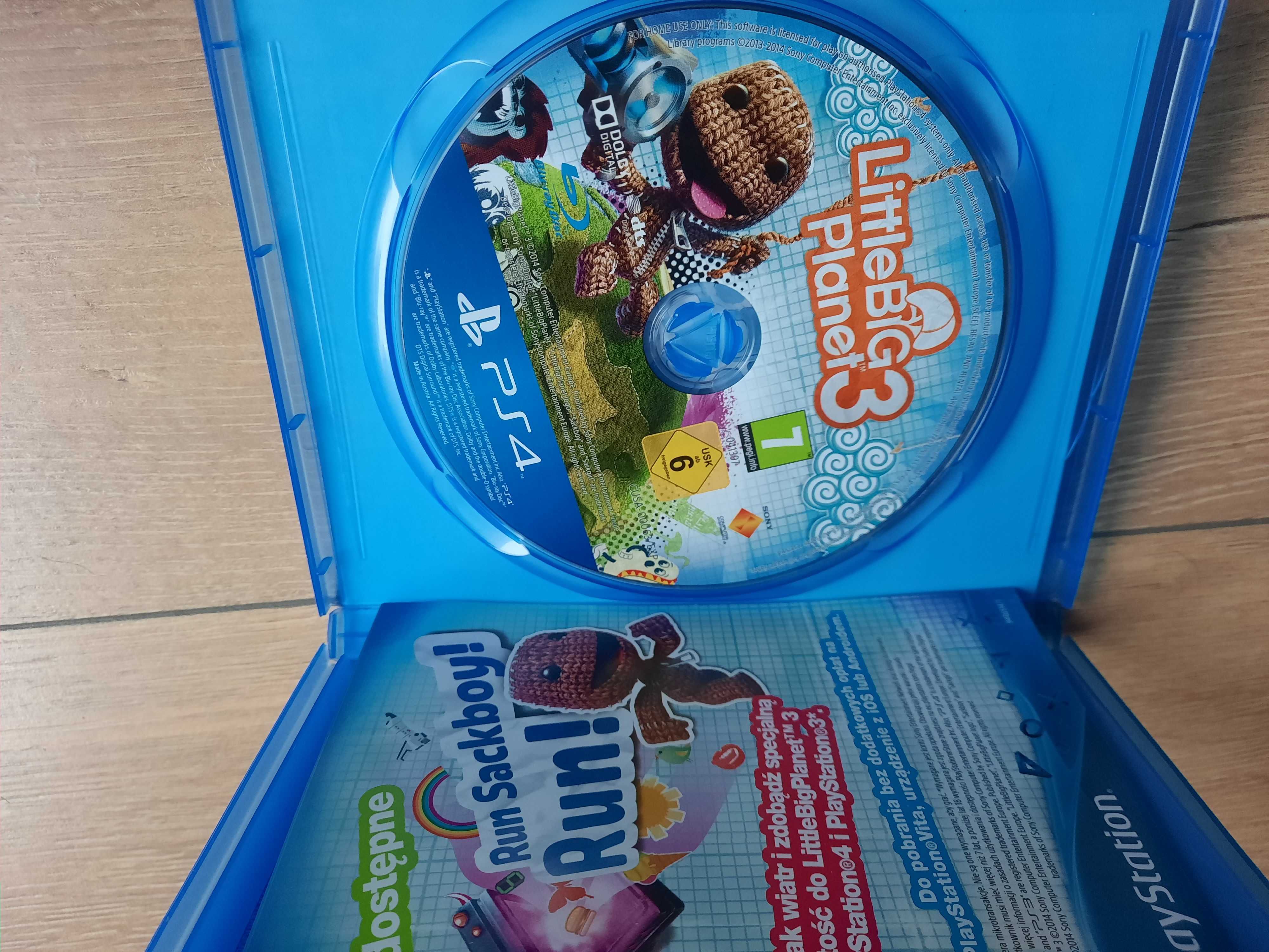 Gra ps4 little big planet 3 polska wersja