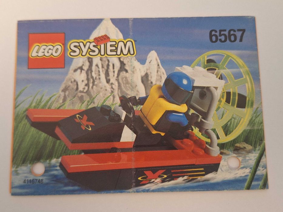 LEGO 6567 - instrukcja. Retro Lego. Polecam.(R)