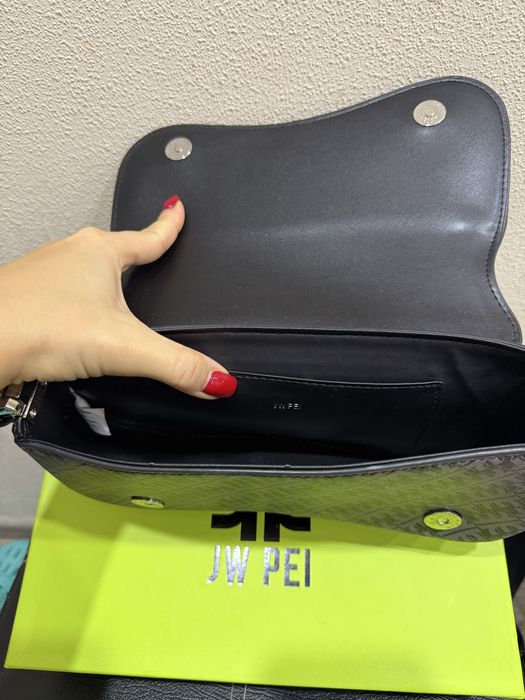 Трендова сумка JW PEI сіра новий стан повний комплект