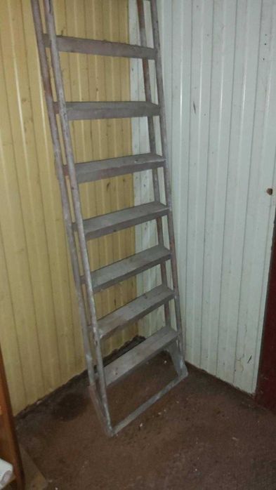 Schody zewnętrzne stalowe do garażu stodoły wiaty