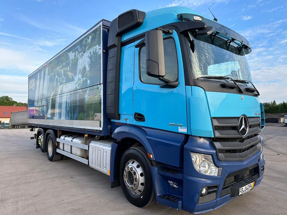 Mercedes Actros 25430 Euro 6 Kontener Winda Napojówka Firanka Igła