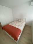 Estrutura cama com 2 caixas de arrumação Branco 140x200cm