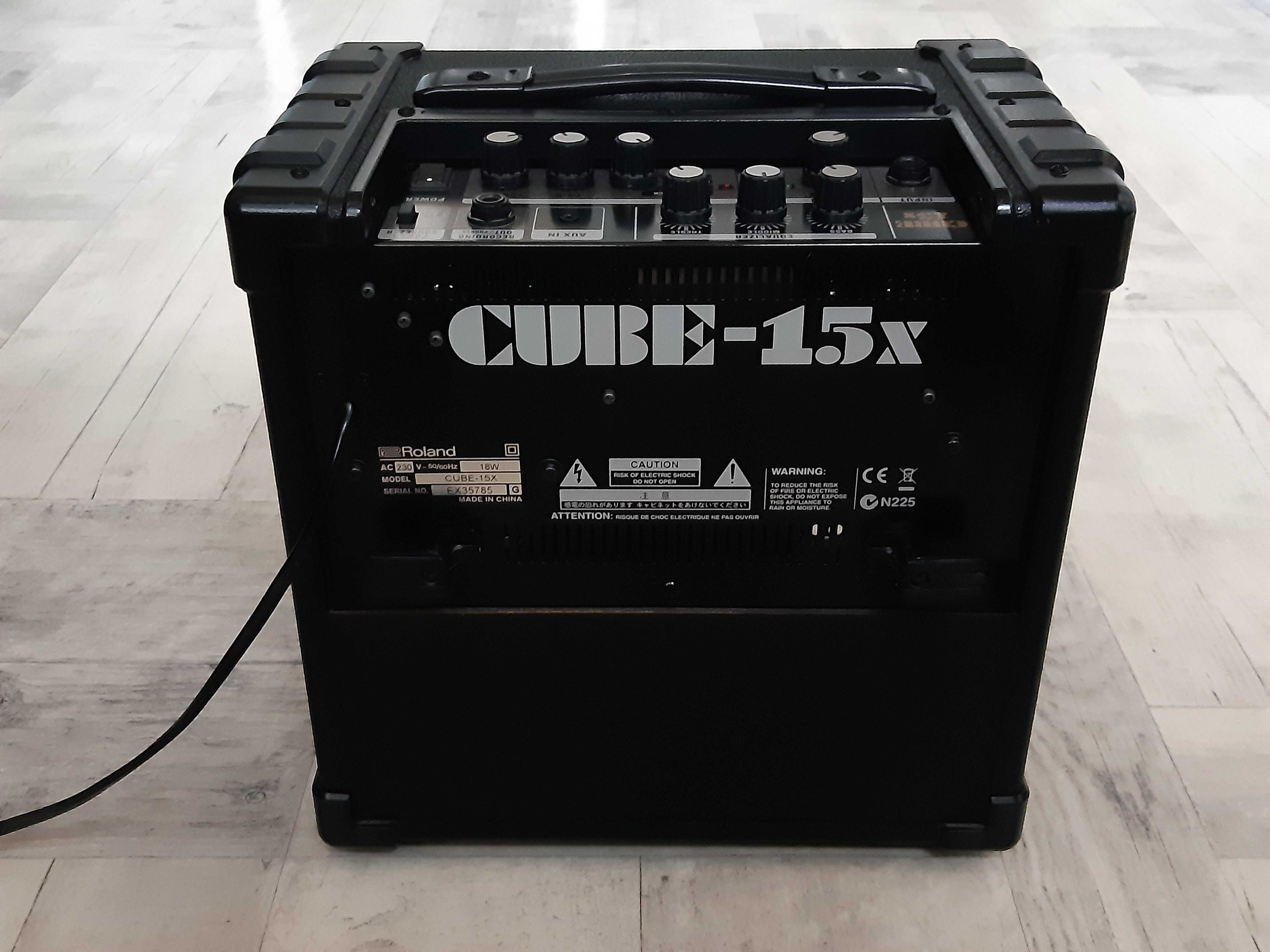 Super Wzmacniacz Roland Cube 15X-przestery Boss'a- NR1 do Metalu
