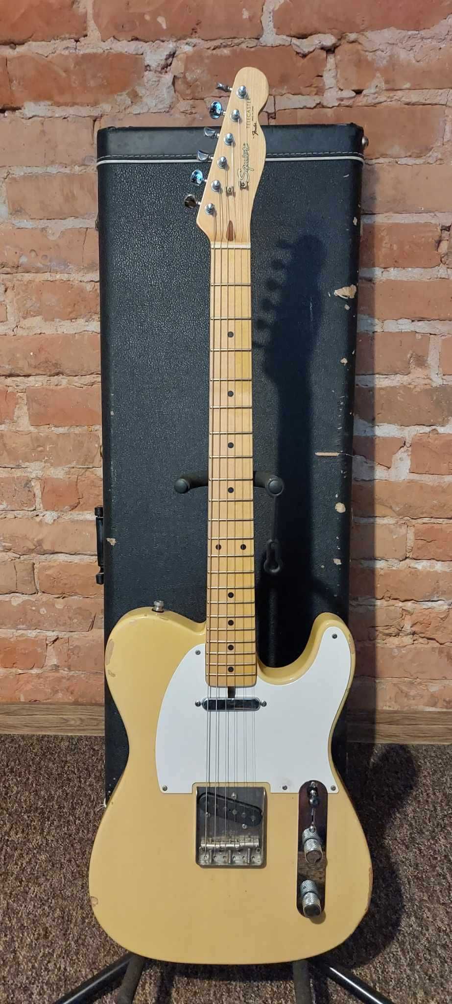 Fender squier telecaster mij 1984r japan vintage case.