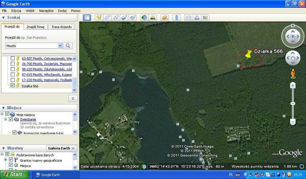 Sprzedam działkę pod zabudowę jednorodzinną