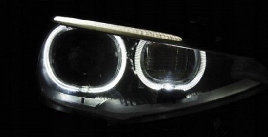 Reflektory lampy przednie przód BMW 1 F20 F21 wzór LCI LED DRL DEPO