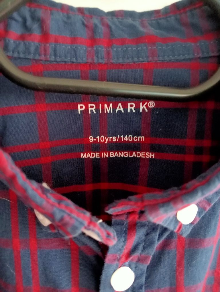 Koszula w kratę Primark 140 cm