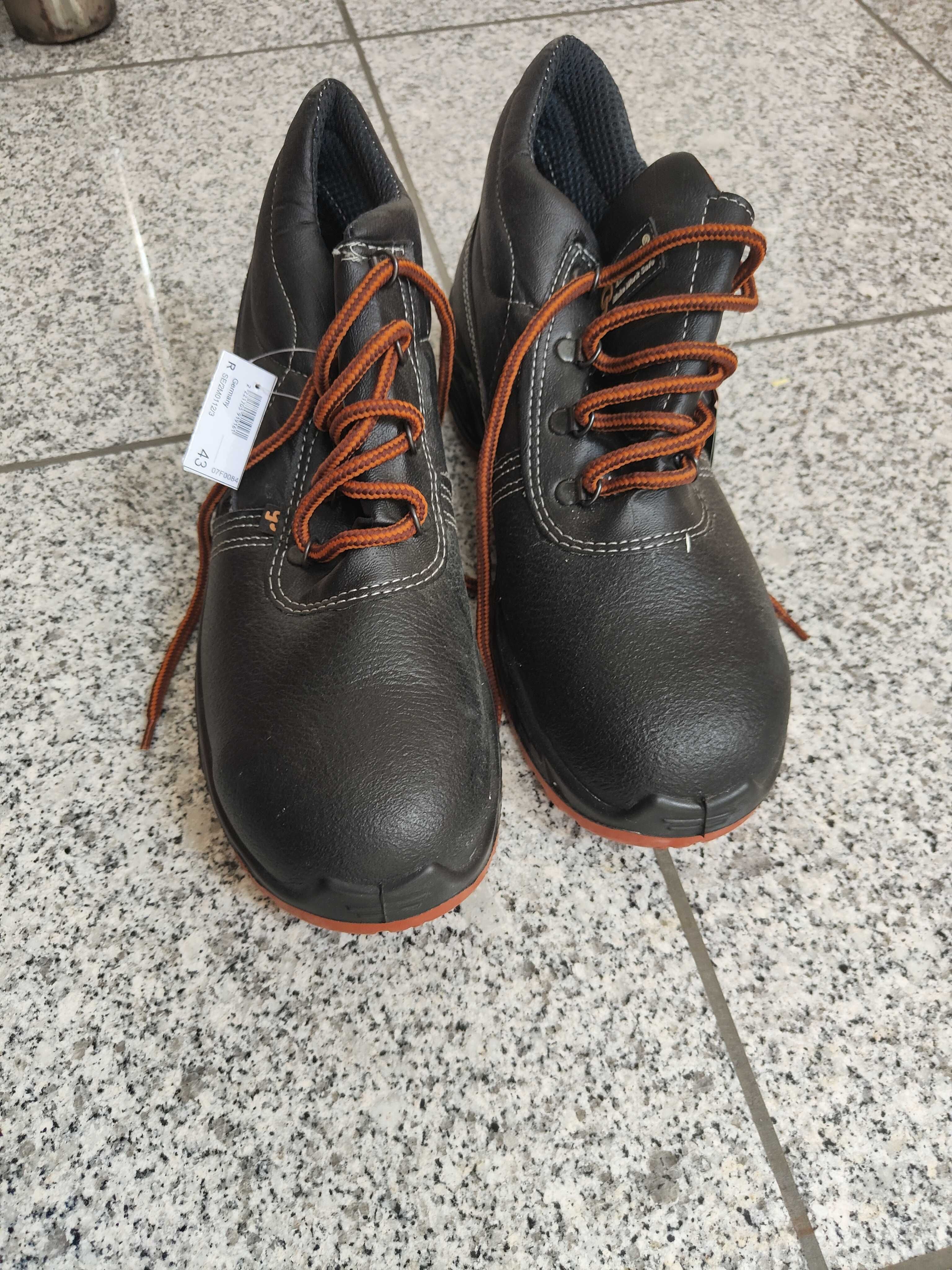 Bota de trabalho S3, biqueira aço n 43