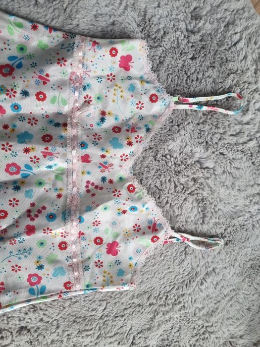 Koszulka nocna rozmiar XS z motywem kwiatowym