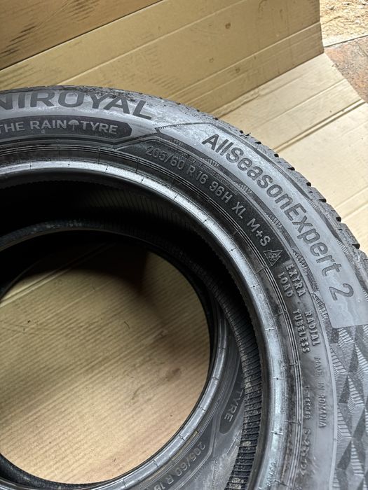 2x 205/60R16 96H UNIROYAL ALLSEASONEXPERT 2 opona wielosezon XL 3PMSF