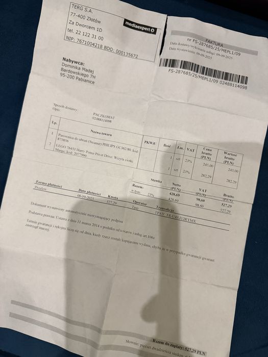 Parownica do ubrań philips