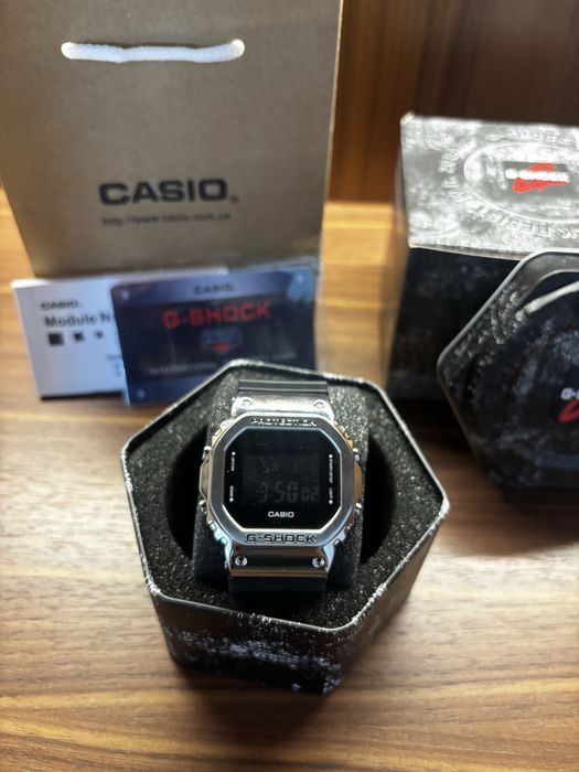 G-shock, Novo em caixa e certificado