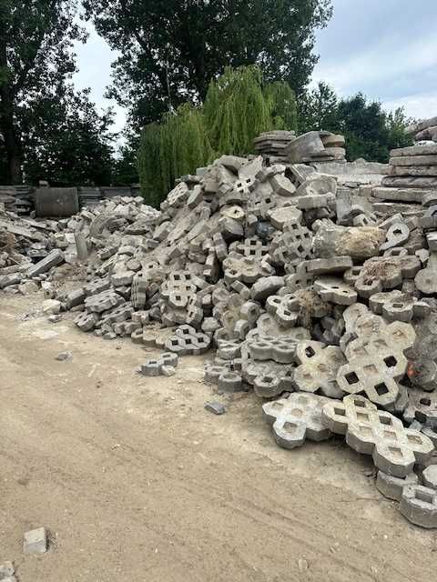 gruz , kruszywa,destrukt , tłuczeń, kostka rozbiorkowa , kruszywa