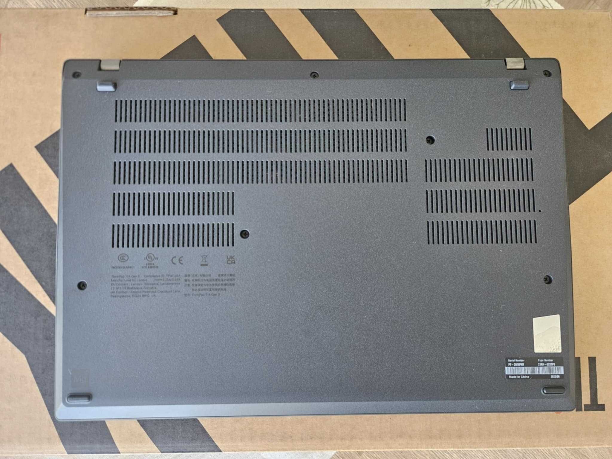 Lenovo T14 GEN 3 | i5-1235U | RAM 38GB | SSD 512GB