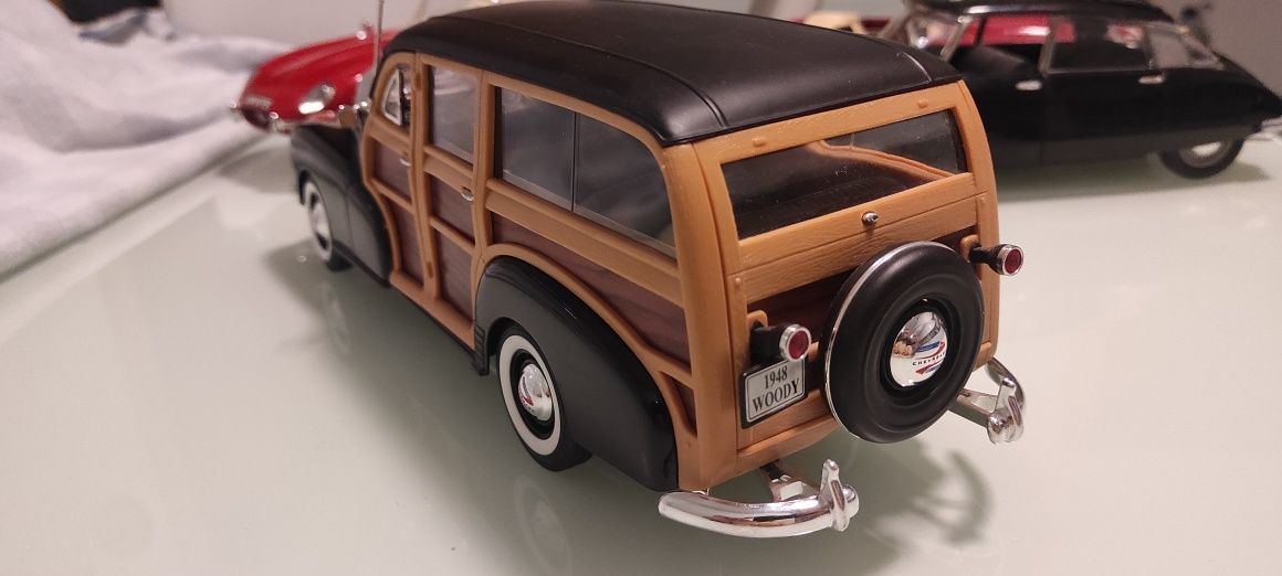 1/18 Chevrolet Woody welly carro coleção miniatura
