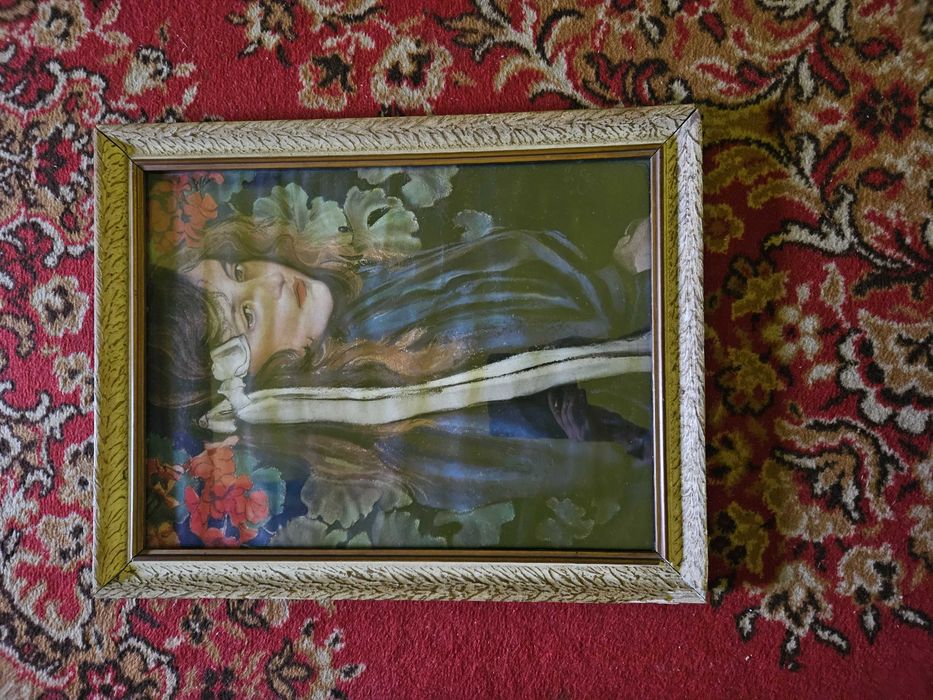 Stary obraz Eliza Pareńska Stanisław Wyspiański reprodukcja