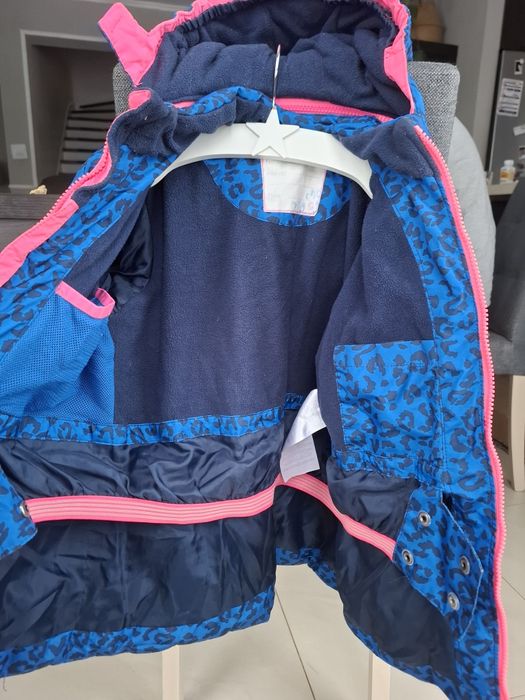 Ciepła kurtka na zime dla dziewczynki  roz.122 Kiki &Koko