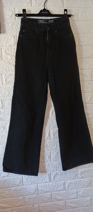 Джинси широкі чорні