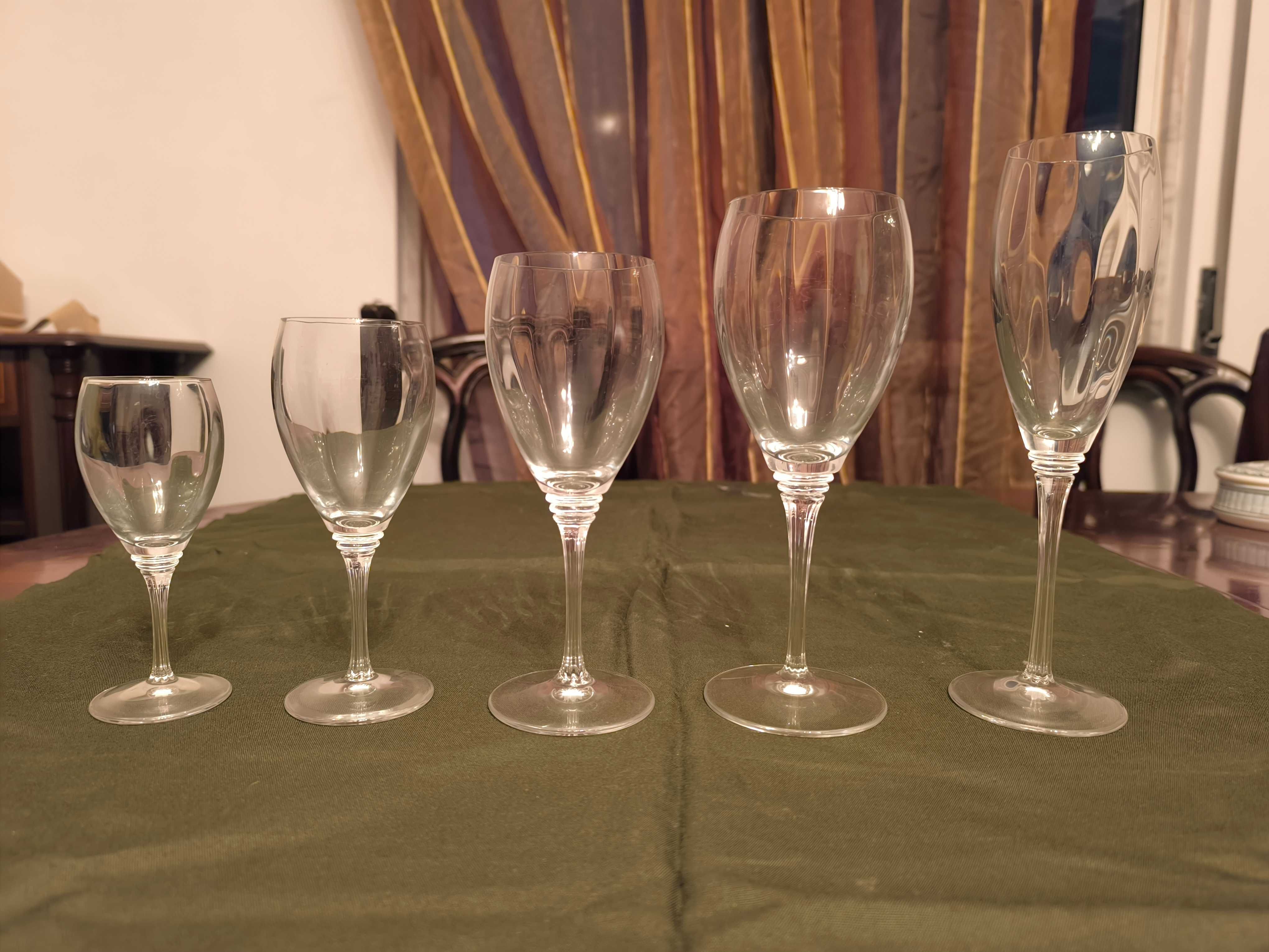 Conjunto copos cristal 51pcs