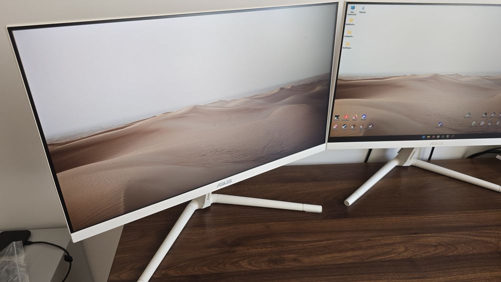 2 monitory Asus VU249CFE-M 24" FullHd 1920x1080 IPS 1ms 100hz
