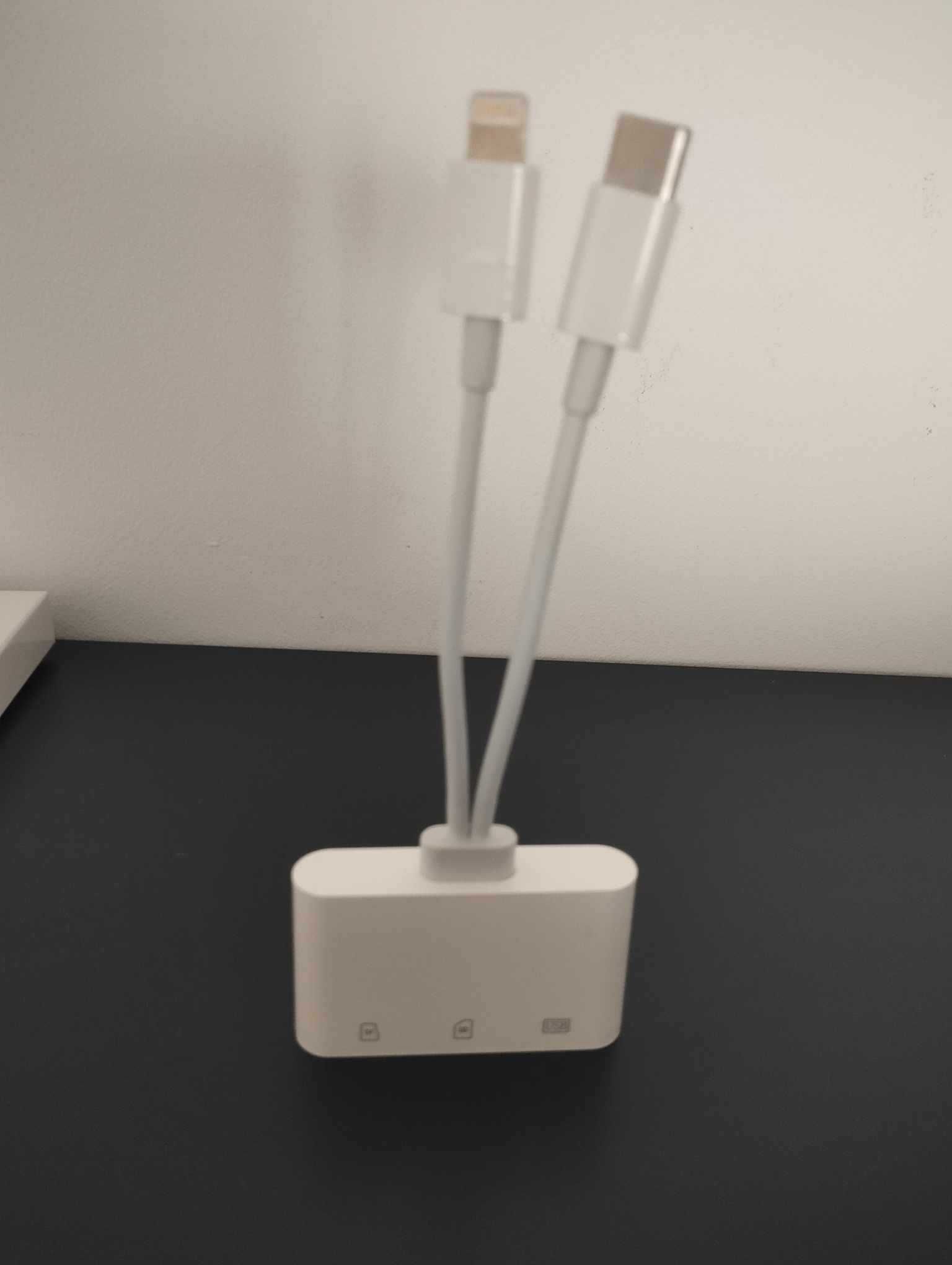 Adapter 3w1 Lightning USB C do SD/TF/USB