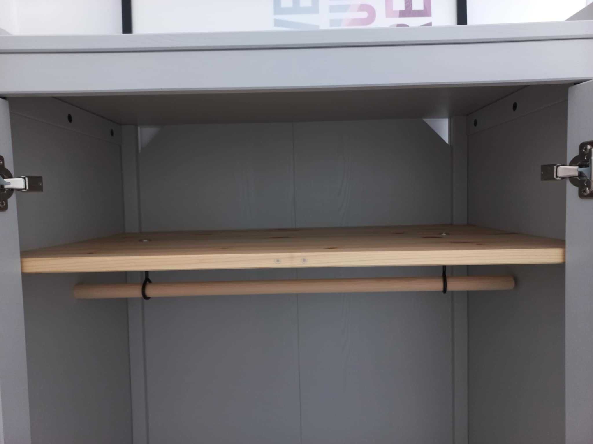 Szafa, szary, Sundvik IKEA