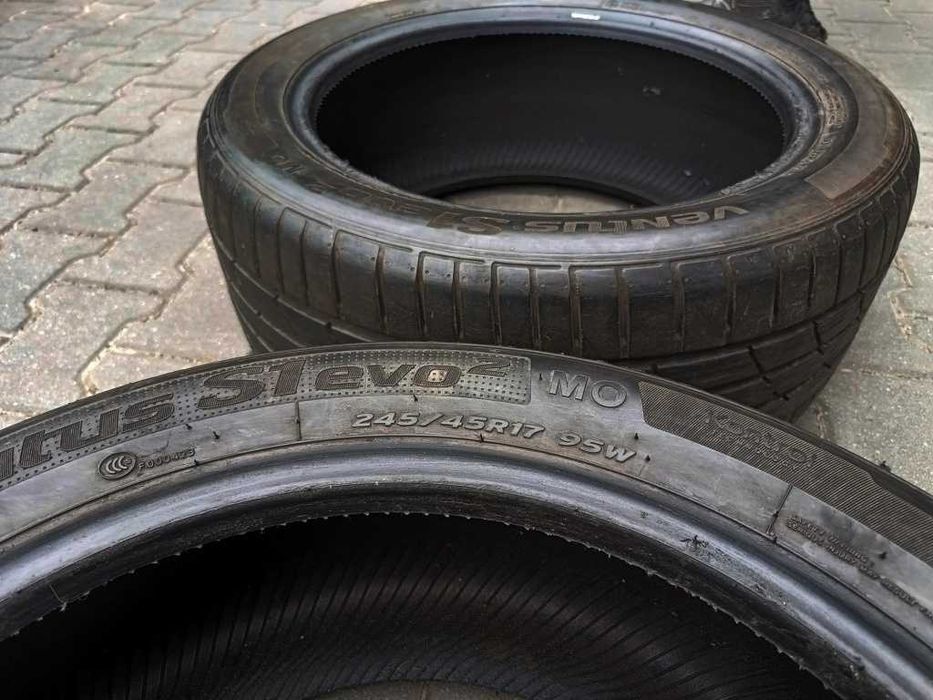 245/45R17 95W 2Opon HANKOOK Ventus S1 Evo2 K117 Kontrol MO 2019r~5,5mm